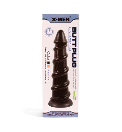 Plug anale X-MEN da 11,8 pollici nero_B0O50_4