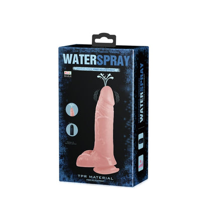 Dildo vibrante con spruzzo d'acqua