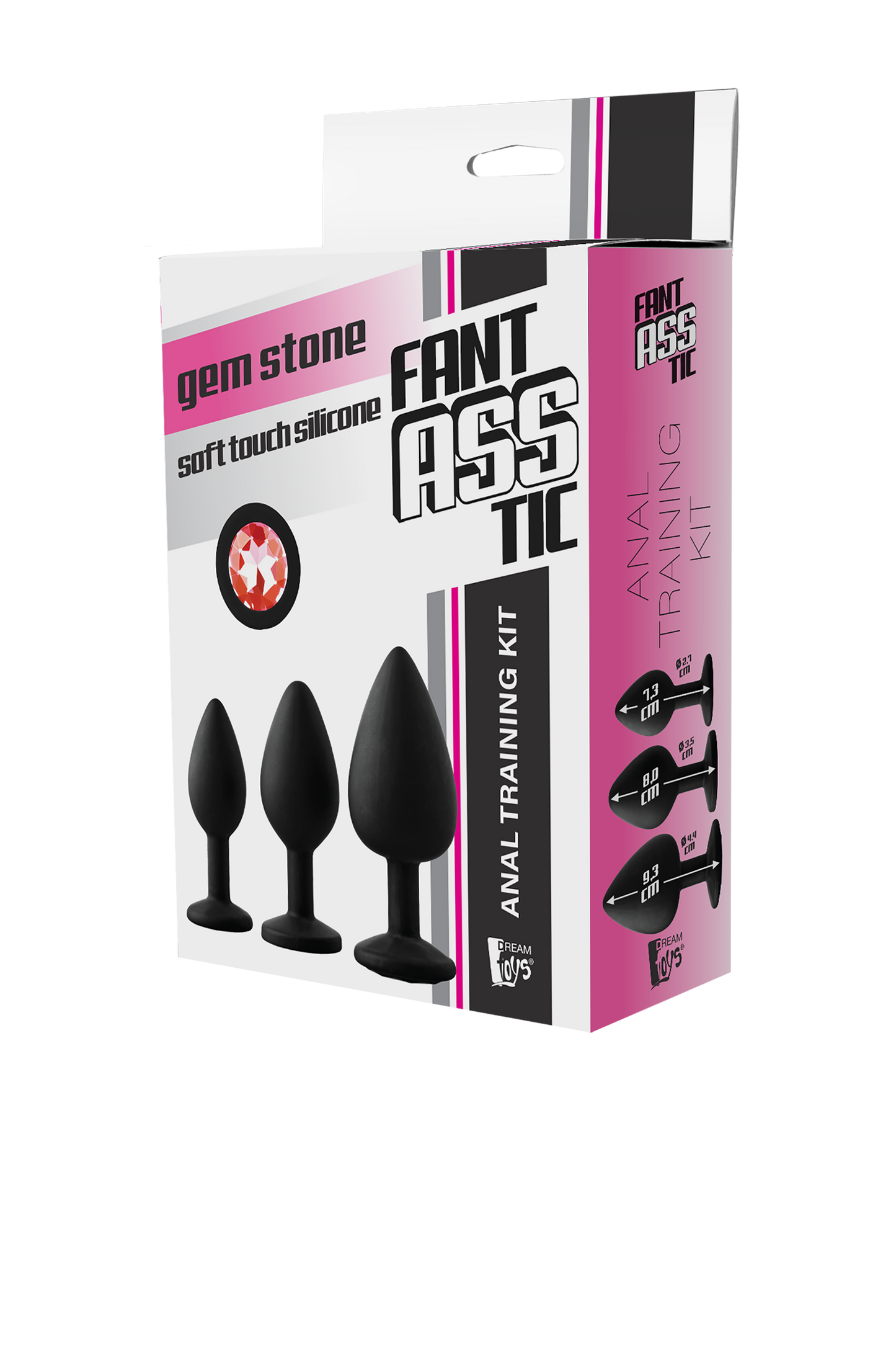 FANTASTICO KIT PER L'ADDESTRAMENTO ANALE RED STONE