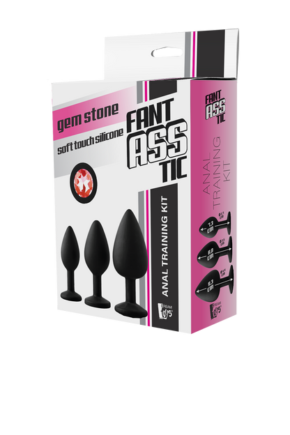FANTASTICO KIT PER L'ADDESTRAMENTO ANALE RED STONE