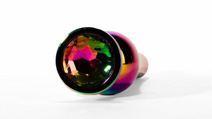 Plug anale in metallo X-MEN Secret Shine Rainbow S