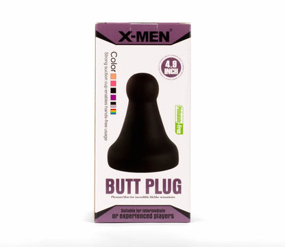 Plug anale X-MEN 4.8" Nero