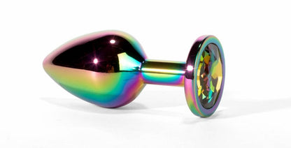 Plug anale in metallo X-MEN Secret Shine Rainbow M