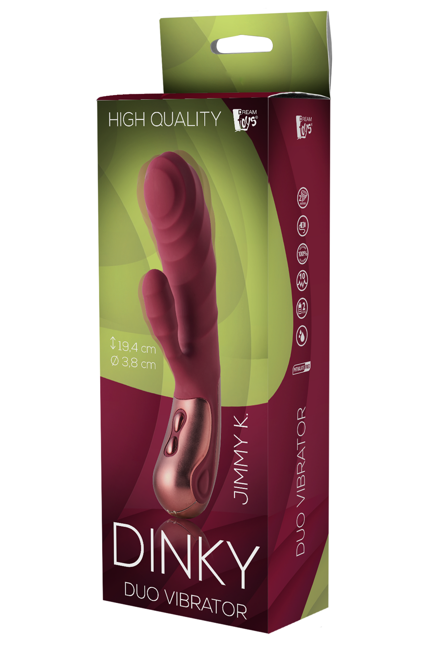 VIBRATORE DINKY DUO JIMMY K.