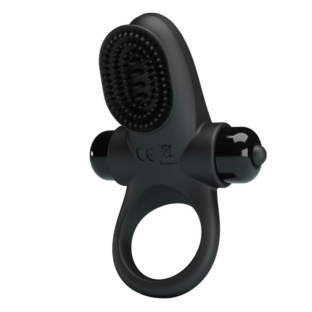 Anello per pene Pretty Love Vibrant 2 Nero