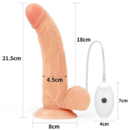 Set di Strapon Vibranti Easy da 8,5''