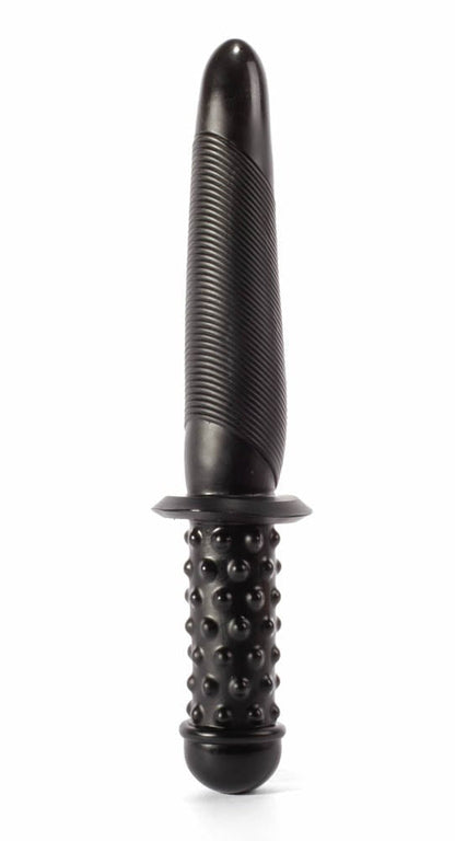 Plug anale con impugnatura a spada X-Men da 13,8" Nero II