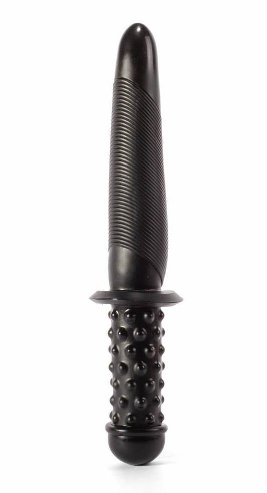 Plug anale con impugnatura a spada X-Men da 13,8" Nero II