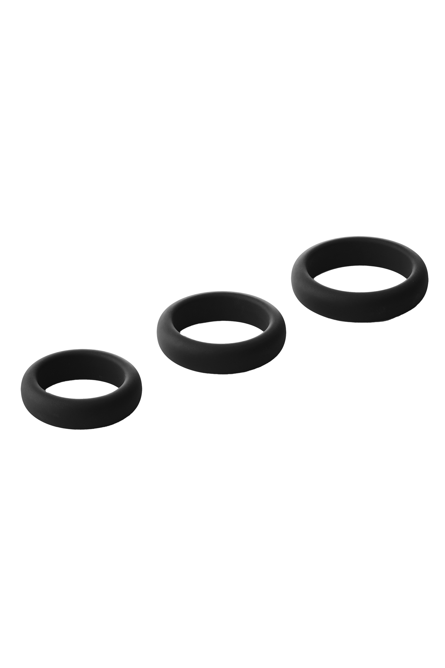 Confezione di anelli per pene in silicone liscio Ramrod