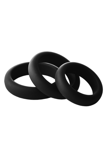 Confezione di anelli per pene in silicone liscio Ramrod