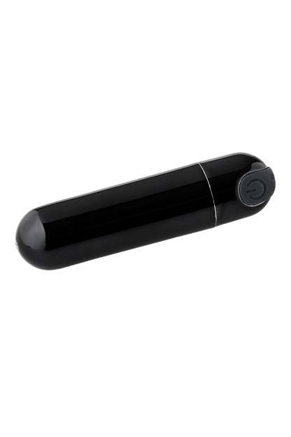 ANELLO PER IL PENE VIBRANTE RAMROD CON GRANDE PROIETTILE NERO
