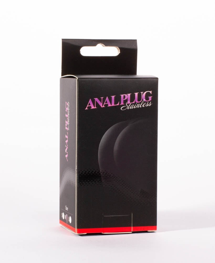 Plug anale in acciaio inossidabile M
