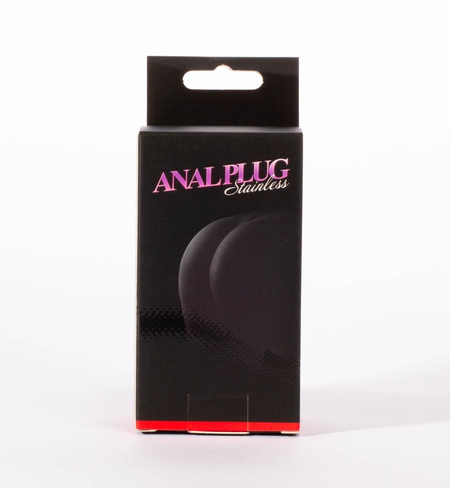 Plug anale in acciaio inossidabile L