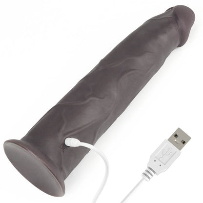 Rotatore in silicone a doppio strato da 9'', marrone