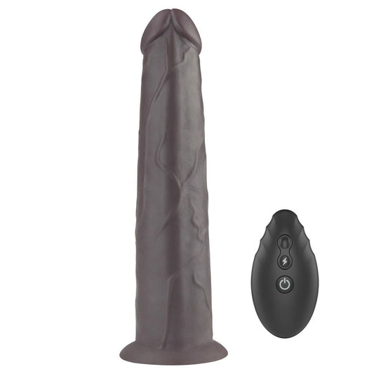 Rotatore in silicone a doppio strato da 9'', marrone