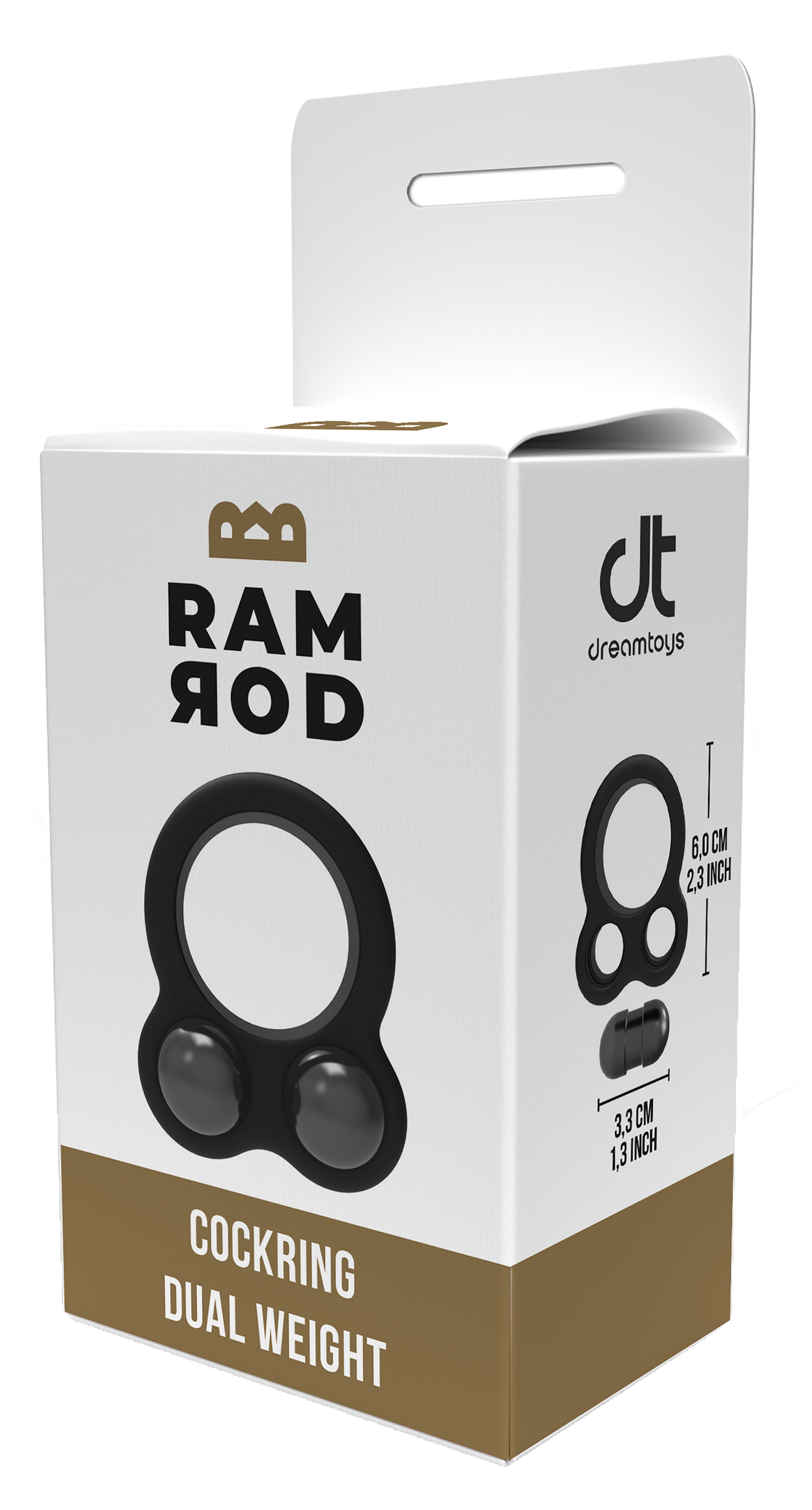 ANELLO PER IL PENE RAMROD DOPPIO PESO