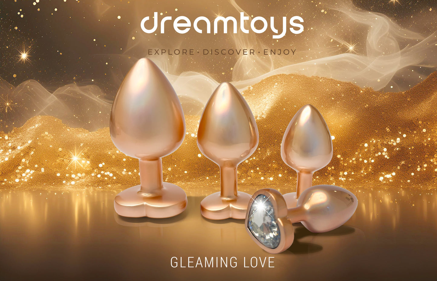 DIlatatore GLEAMING LOVE PEARL GOLD MED