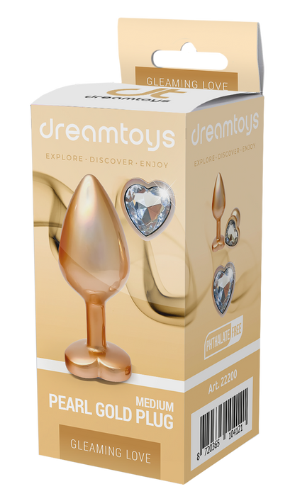 DIlatatore GLEAMING LOVE PEARL GOLD MED