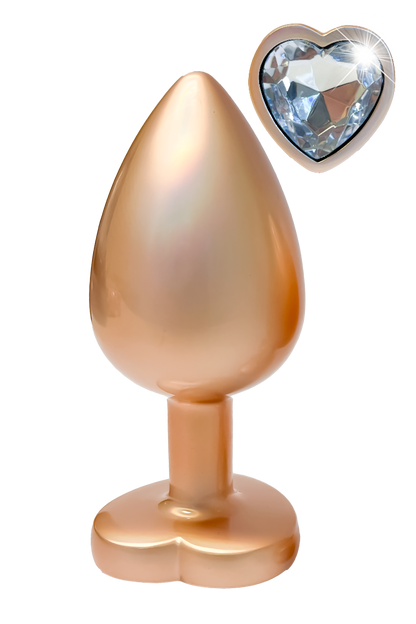 Tappo grande in oro perla scintillante