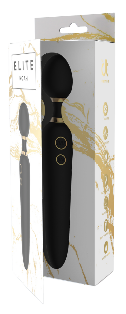 VIBRATORE A DOPPIA BACCHETTA ELITE NOAH