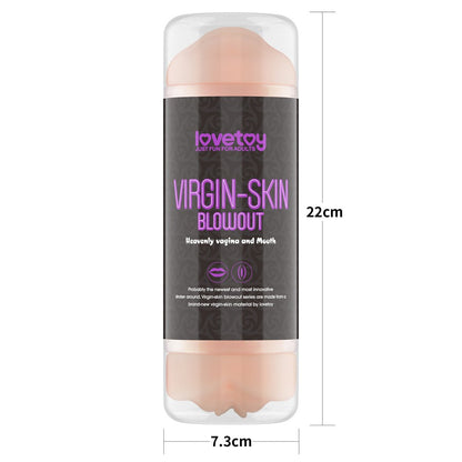Vagina e bocca con doppio lato Blowout Virgin-skin