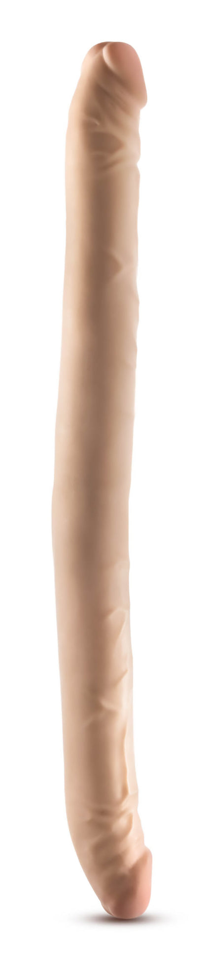 DR. SKIN PLUS 16.5" DOPPIO DONG POSIZIONABILE BEIGE