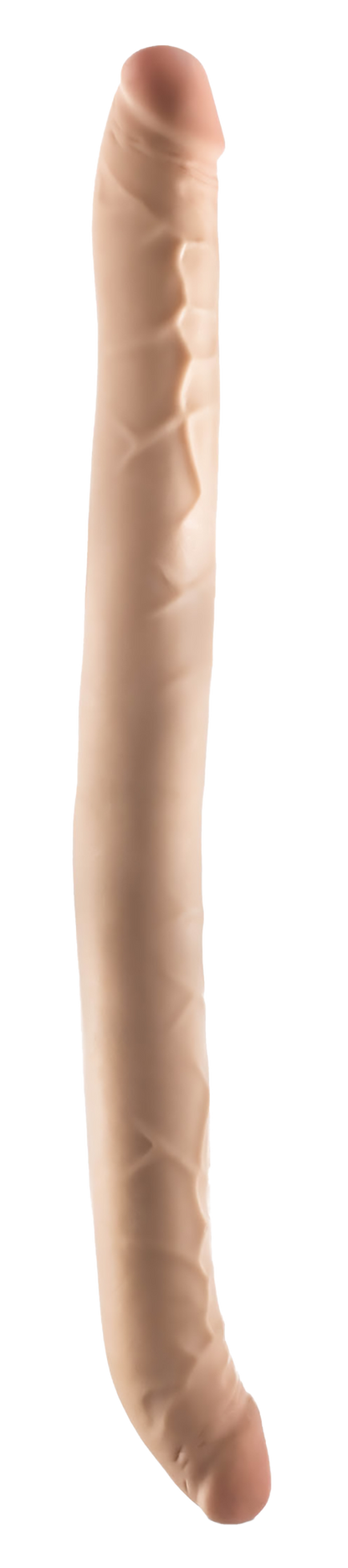 DR. SKIN PLUS 16.5" DOPPIO DONG POSIZIONABILE BEIGE