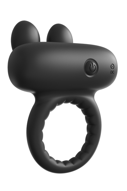 ANELLO PER IL PENE VIBRANTE RAMROD RABBIT NERO
