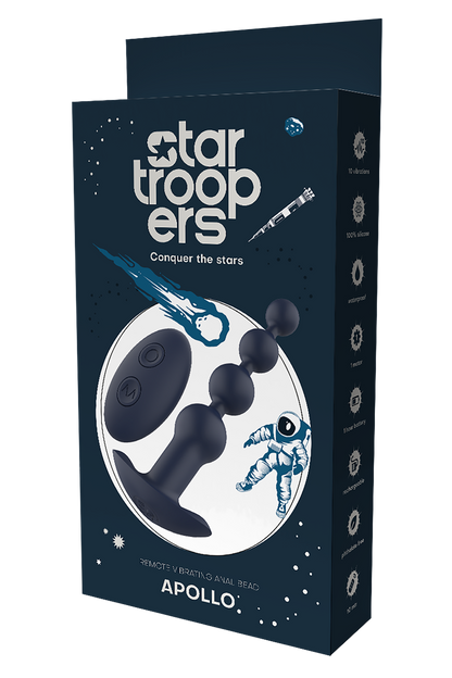 PERLA ANALE VIBRANTE REMOTA STARTROOPERS APOLLO