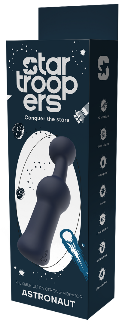 VIBRATORE FLESSIBILE ULTRA FORTE STARTROOPERS ASTRONAUT