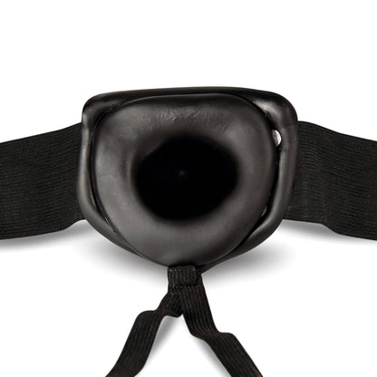 DR. SKIN 7 POLLICI HOLLOW STRAP ON NERO
