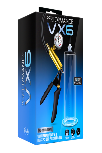 POMPA PER PENE A VUOTO PERFORMANCE VX6 TRASPARENTE