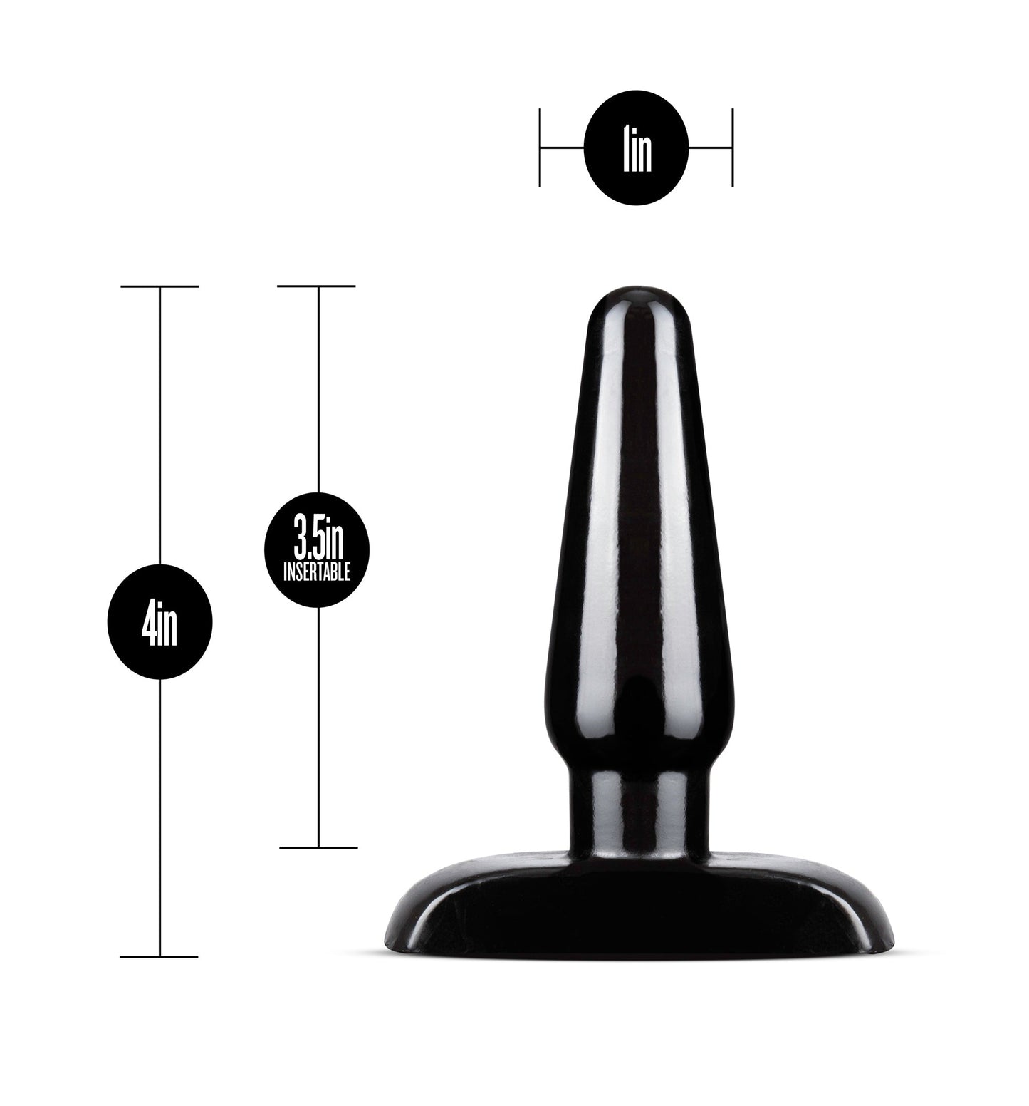 KIT PLUG BASE AVVENTURE ANALI NERO
