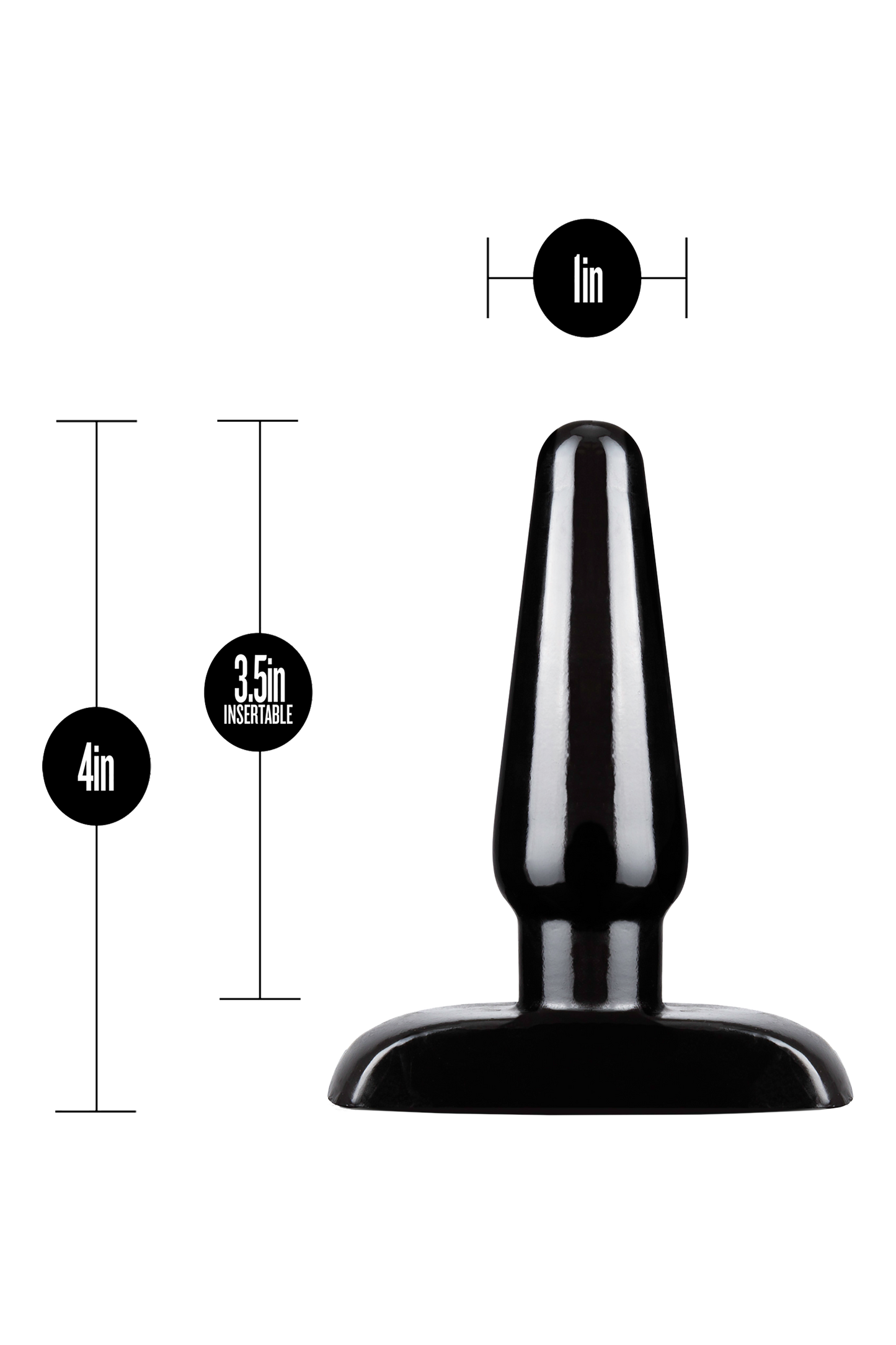 KIT PLUG BASE AVVENTURE ANALI NERO