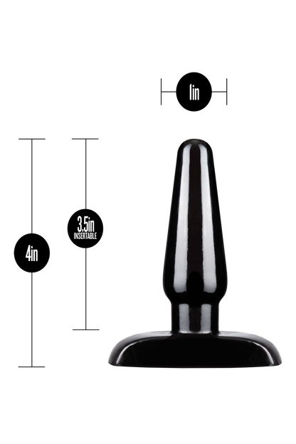 KIT PLUG BASE AVVENTURE ANALI NERO