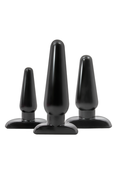 KIT PLUG BASE AVVENTURE ANALI NERO