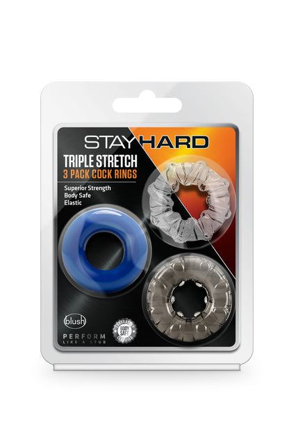 ANELLI PER IL PELO STAY HARD TRIPLE STRETCH 3PZ