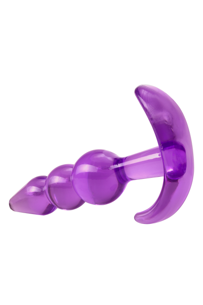 B YOURS PLUG ANALE A TRIPLA PERLA VIOLA