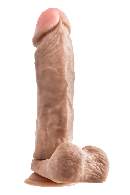 DR. SKIN MR. MAGIC DILDO DA 9 POLLICI CON PALLE BEIGE