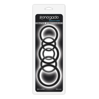 Renegade - Anelli Build-A-Cage - Nero
