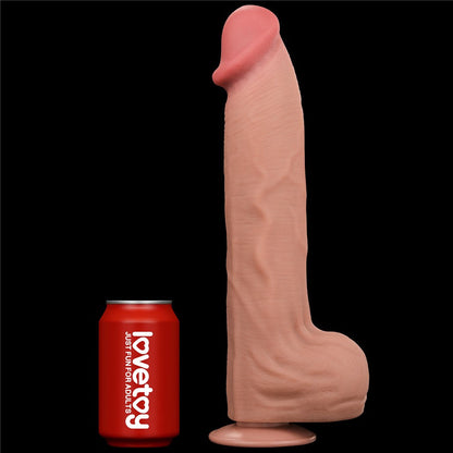 Dildo doppio strato scorrevole da 14'' King Size