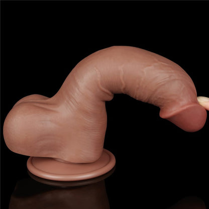 Dong a doppio strato scorrevole da 8'' marrone I_B15O50_3