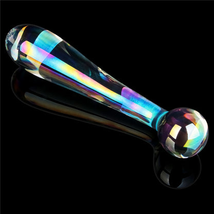 Dildo di vetro Twilight Gleam - Alluring Arc