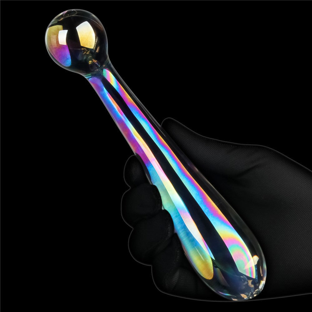 Dildo di vetro Twilight Gleam - Alluring Arc