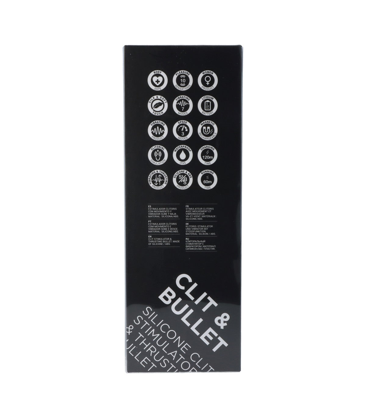 STIMOLATORE CLITORIDEO QIOT - PROIETTILE A SPINTA