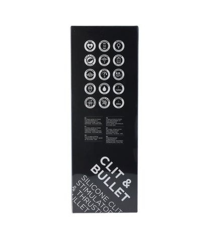 STIMOLATORE CLITORIDEO QIOT - PROIETTILE A SPINTA