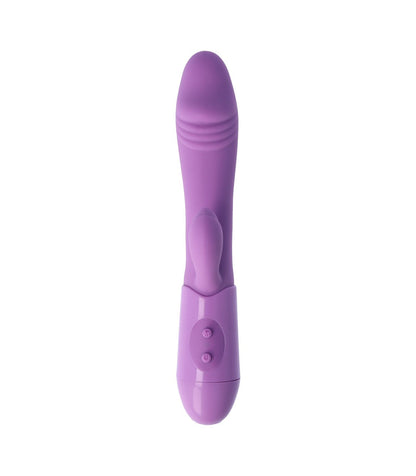 Nº 73 VIBRATORE CON STIMOLATORE VIOLA