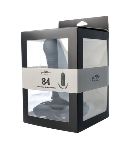 Nº 84 IMBRACATURA NERA HOLLOW 17 CM CON VIBRAZIONE