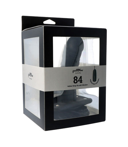 Nº 84 IMBRACATURA NERA HOLLOW 17 CM CON VIBRAZIONE