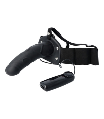 Nº 84 IMBRACATURA NERA HOLLOW 17 CM CON VIBRAZIONE